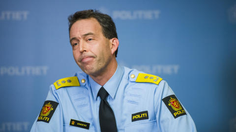 VEST: Politimester Kaare Songstad.
Foto: Fredrik Varfjell / NTB scanpix VEST: Politimester Kaare Songstad.
Foto: Fredrik Varfjell / NTB scanpix