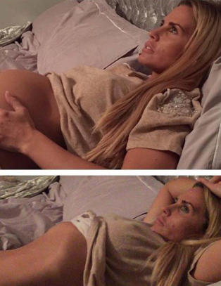 Katie Price slår tilbake mot gravid-ryktene med disse bildene