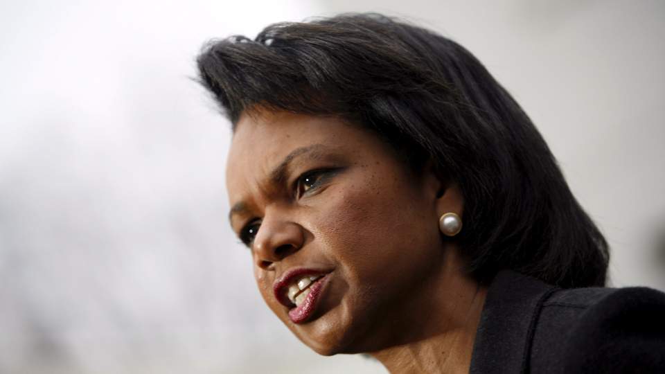 GODKJENTE WATERBOARDING: Condoleezza Rice. Arkivfoto: EPA/AUDE GUERRUCCI/Scanpix
