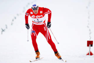 ETT GIR:
Eldar R�nning i aksjon p� sprintprologen i Tour de Ski mandag.
Foto: H�kon Mosvold Larsen / SCANPIX