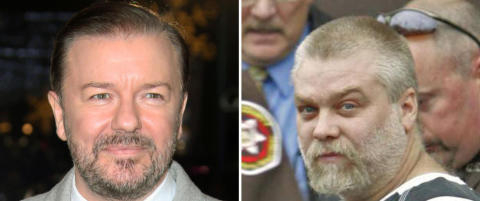 Gervais mener mord-dokumentar fra Netflix bør få Nobelpris