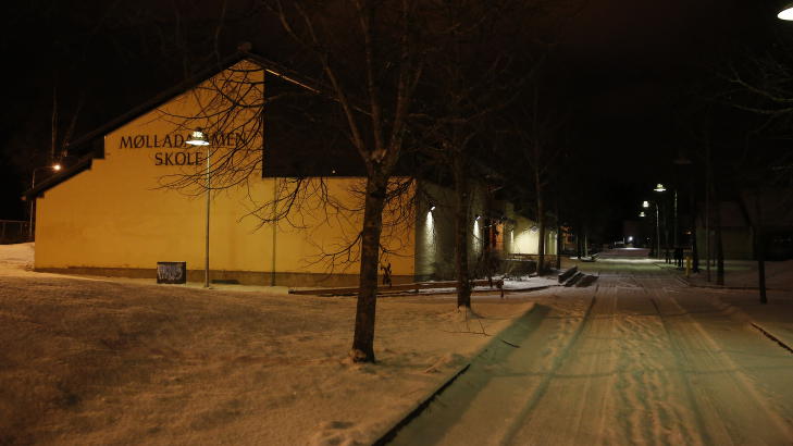 GIKK PÅ SKOLE HER: Den 13 år gamle jenta gikk i åttende klasse på Mølladammen skole i Bærum. Foto: Jaques Hvistendahl / Dagbladet GIKK PÅ SKOLE HER: Den 13 år gamle jenta gikk i åttende klasse på Mølladammen skole i Bærum. Foto: Jaques Hvistendahl / Dagbladet