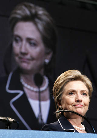 ISRAEL-VENN: Hillary Clinton. Foto: KEVIN LAMARQUE/REUTERS/SCANPIX