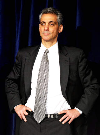 ISRAEL-VENN: Rahm Emanuel. Foto: TANNEN MAURY/EPA/SCANPIX