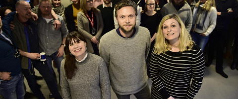 Tre nye redaktører i Dagbladet