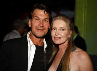KONA: Patrick Swayze var gift med danseren og skuespilleren Lisa Niemi (53). Foto: SCANPIX