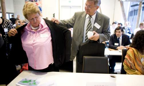 FIKK FOR MYE: De to tidligere statsministrene Gro Harlem Brundtland og Kjell Magne Bondevik fikk begge utbetalt uberettiget pensjon, konkluderer utvalg. Foto: Sara Johannessen / SCANPIX