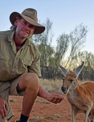 De siste ti åra har «Kangaroo Dundee» reddet over 200 kengurubabyer