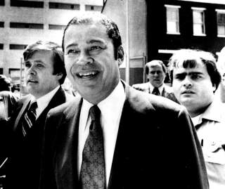 F�RSTEMANN: Ed Brooke fra Massachusetts var den f�rste, folkevalgte afroamerikaner i Senatet. Foto: AP/SCANPIX