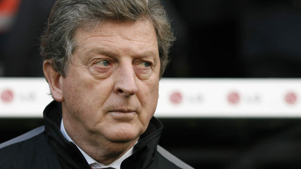 KLOKKEKLAR: Roy Hodgson blir ikke ny norsk landslagstrener.Foto:  AFP/Glyn Kirk