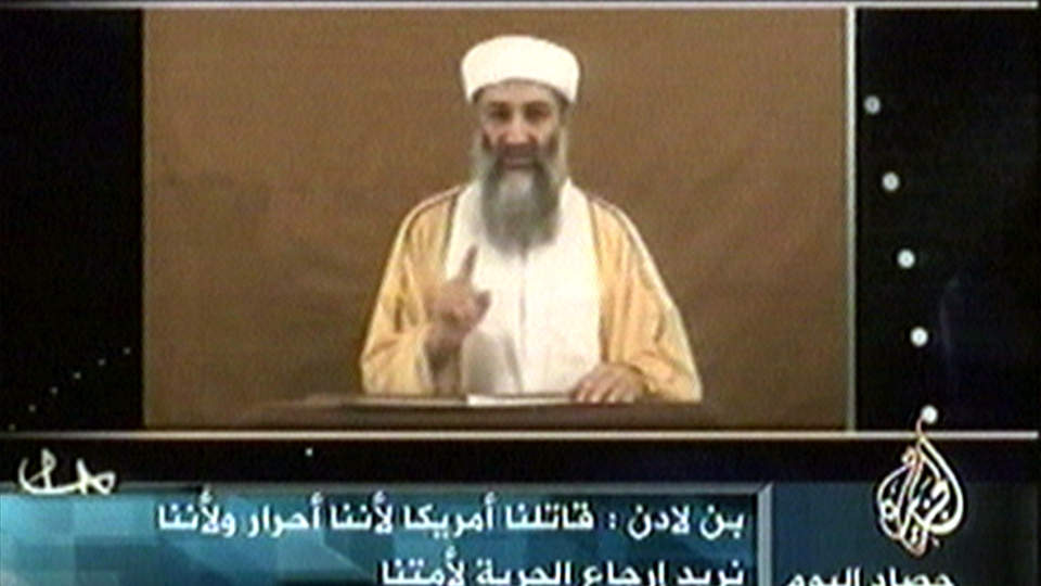 FORTSATT ETTERS�KT: Osama bin Laden. Foto: AP Photo/AlJazeera/Scanpix