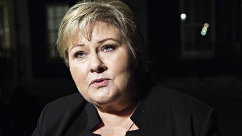 MISTER VELGERE TIL SIV: Erna Solberg.
Foto: Nina Hansen / Dagbladet MISTER VELGERE TIL SIV: Erna Solberg.
Foto: Nina Hansen / Dagbladet