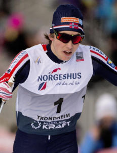 Riiber var p� vei mot norsk seier, men gikk feil p� oppl�pet