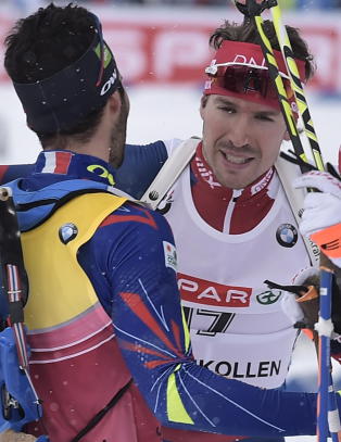 Drømmedag: Ole Einar (42) med sin 42. medalje da illsint Super-Svendsen slo kraftig tilbake