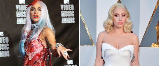 Lady Gaga fyller 30 år - sjekk hennes elleville stilforandring