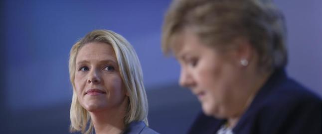 Erna om Listhaug-kritikken: - Sylvi har vært helt upresis