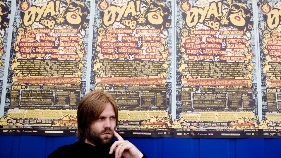 TAR IKKE STILLING: �yas pressesjef Jonas Pranger�d sier de ikke vil sjekke om et band f�r statsst�tte av Israel. Foto: SCANPIX