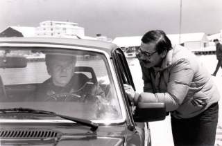KRONPRINSEN: Bj�rn Sundquist spiller mot Toralv Maurstad i sin f�rste hovedrolle i �Kronprinsen� fra 1979.