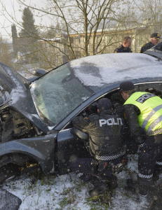 Fyllekj�ring, tribunep�bel og s�nt