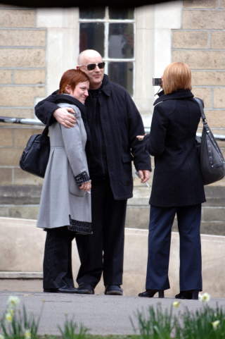 D�MT: Boy George utenfor Snaresbrook Crown Court i London. Foto: Keith Hammett/Dagbladet