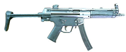 POLITIVÅPEN: MP5 regnes som et særdeles nøyaktig våpen, som det også er lett å lære seg å mestre. Foto: Wikimedia Commons POLITIVÅPEN: MP5 regnes som et særdeles nøyaktig våpen, som det også er lett å lære seg å mestre. Foto: Wikimedia Commons