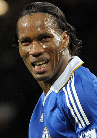 UTELATT: Didier Drogba var ikke med i troppen mot Stoke. Foto: Andrew Yates, AFP.