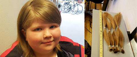 Da Vilde (8) skulle klippe seg, ble frisøren tatt på senga