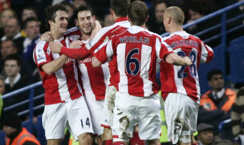 SEKUNDER FRA POENG: Stoke ledet til det gjensto to minutter. Men m�tte dra hjem fra Stamford Bridge uten poeng. Foto: SCANPIX/AP/Sang Tan