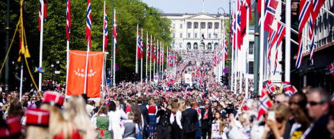 I dag kunne du dele dine 17. mai-bilder med hele verden