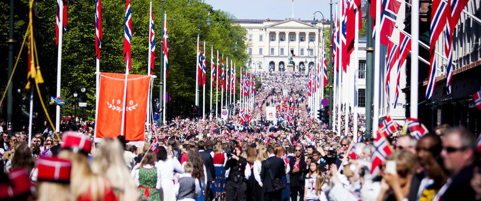 I dag kunne du dele dine 17. mai-bilder med hele verden