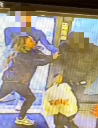 Her stopper lille Sofia (22) aggressiv øltyv - blir truet på livet