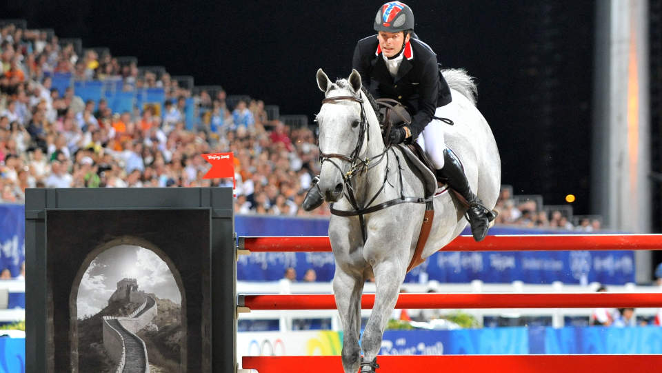 MISTET BRONSEN: Hesten Camiro avla positiv urinpr�ve p� det forbudte stoffet capsaicin under OL i august. Foto: AFP/David Hecker/Scanpix