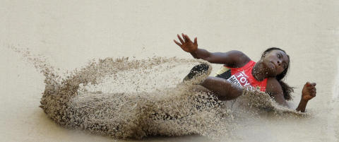 Tysk OL-h�p �dela leddb�nd under innspilling av reklame