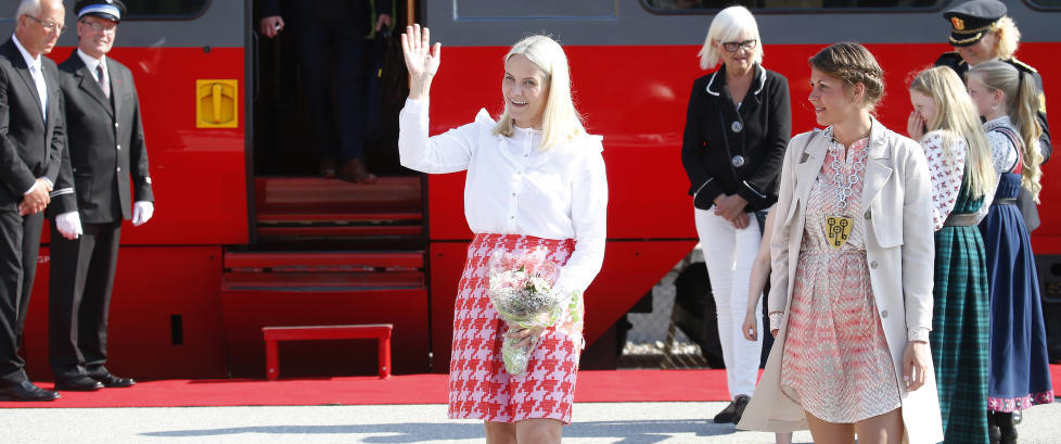 Biblioteksjef holdt skrytetale for Mette-Marit. Var skrevet av slottet