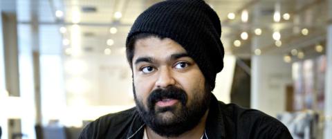 NRK-profilen Abubakar «Abu» Hussain ble tobarnsfar