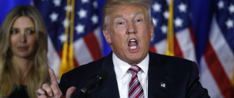 Endelig byttet Trump og Hillary roller