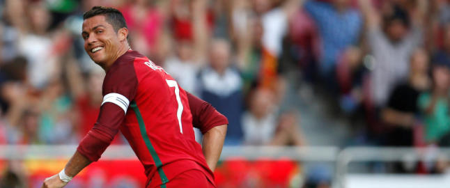 Advarsel til EM-favorittene: Ronaldo og Portugal vant 7-0