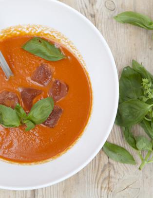 Kald suppe er perfekt på en varm sommerdag