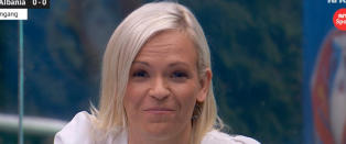 NRKs Carina Olset med språkglipp under EM-sending: - Faen!