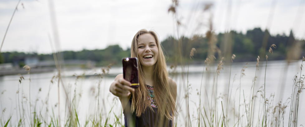 Som 17-åring konkurrerte norske Andrea med Oprah Winfrey om å ha flest Instagram-følgere