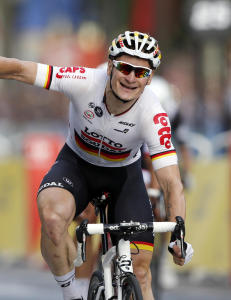 Kristoff nummer tre i Paris: - Greipel var sterkere