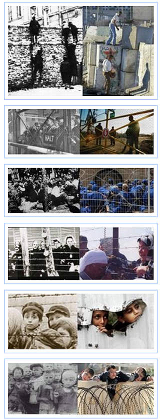 BILDENE: I eposten, ogs� gjengitt i israelske medier, sammenligner den norske diplomaten Israels krigshandlinger p� Gaza med nazistenes utryddelse av j�der under andre verdenskrig. Foto: Skjermdump