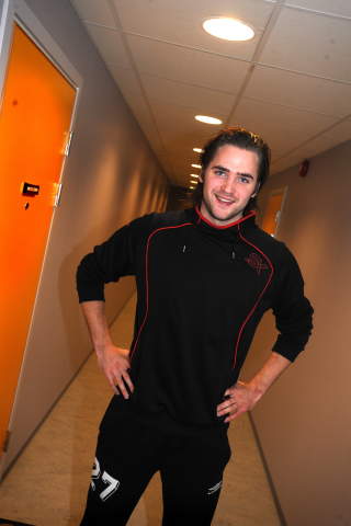 NUMMER TO: Handballspiller Are Grongstad.