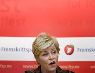 ENIG MED KOLBERG: Martin Kolbergs uttalelser om radikal islam i Norge er bemerkelsesverdig likt hva Frp-leder Siv Jensen har uttalt. Foto: Scanpix