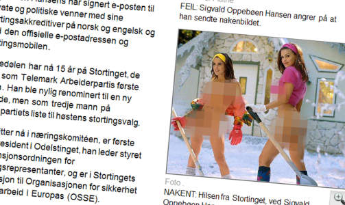 FAKSIMILE AV TELEMARKSAVISAS NETTSIDER.