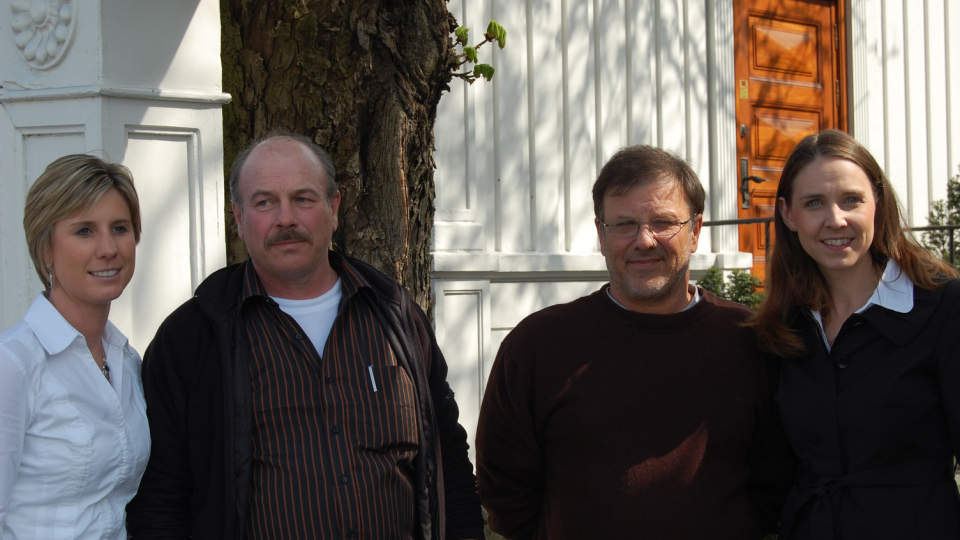 SAKS�KER TIDLIGERE ARBEIDSGIVER: Ekofisk-skadde Jan Terje Biktj�rn og Jan-Erik Tandberg er blant de 80 tidligere oljearbeiderne som n� saks�ker ConocoPhillips i USA. Foto: Asle Hansen