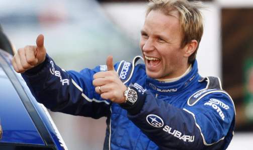 OPPGL�DD: Petter Solberg. Foto: REUTERS/Eddie Keogh/Scanpix