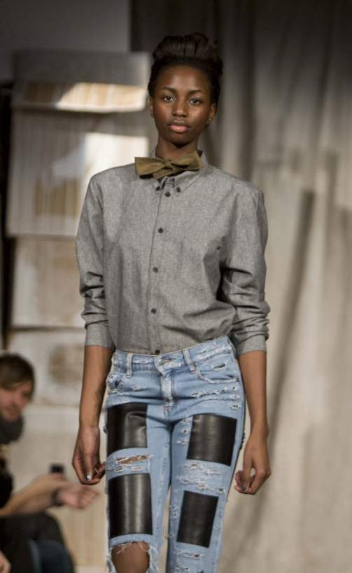 LATEXLAPPER Fra Cheap Monday.