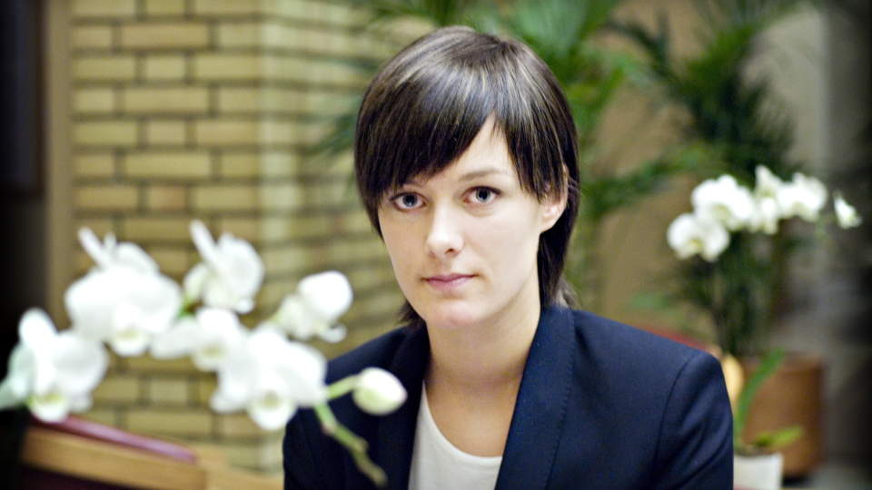 Stortingsrepresentant for Hedmark Ap, Anette Trettebergstuen (27), er k�ret til �rets lesbe av homonettstedet Gaysir. Foto: JOHN T. PEDERSEN/DAGBLADET