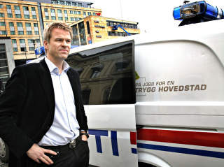 SVARER DEG: Leder i Oslo politiforening Sigve Bolstad svarer deg etter dagens politistreik. Foto: Jacques Hvistendahl/Dagbladet